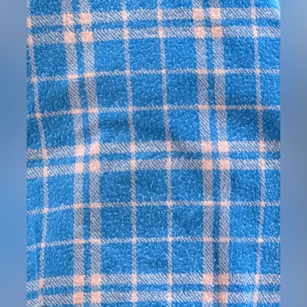 Chubbies Reversible Shorts Mens Large L Plaid Lounge Casual Weekend Aqua & Pink‎ - Picture 2 of 13